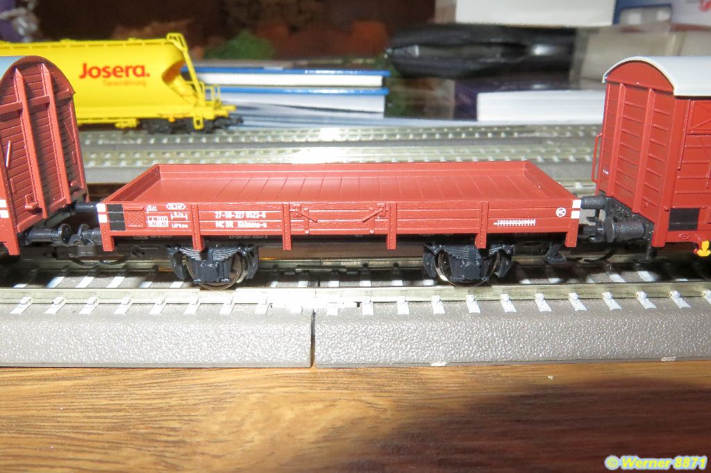 W132_Flachwagen aus Set 01643 von TILLIG