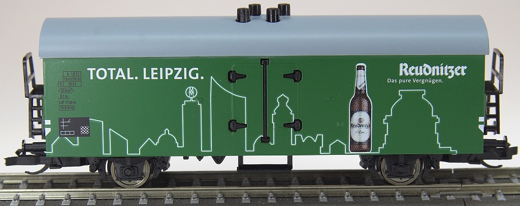 Kühlwagen mit Reudnitzer Pilsner-Werbung