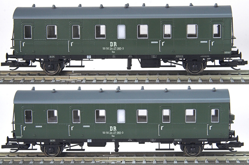 ex 2. und 3. Klasse-Wagen in Epoche IV