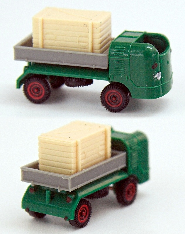 Multicar M21 mit Pritsche und Kiste