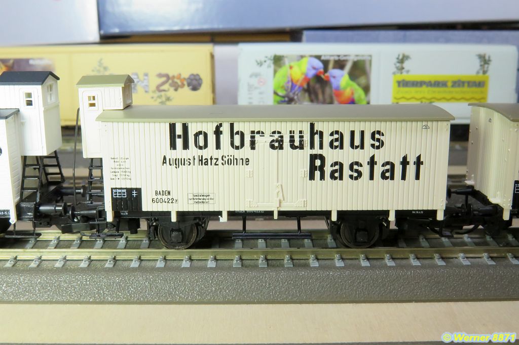 W026_Bierwg. "Hofbrauhaus Rastatt"; BadStB; Ep. I; Tillig