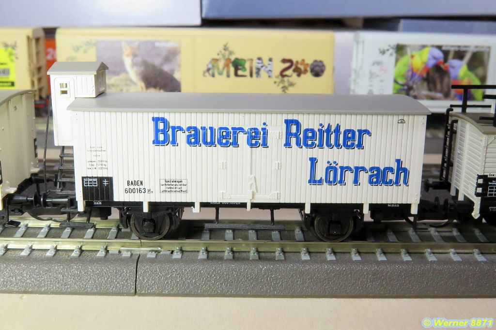 W029_Bierwg. "Brauerei Reitter Lörrach"; BadStB; Ep. I; Tillig