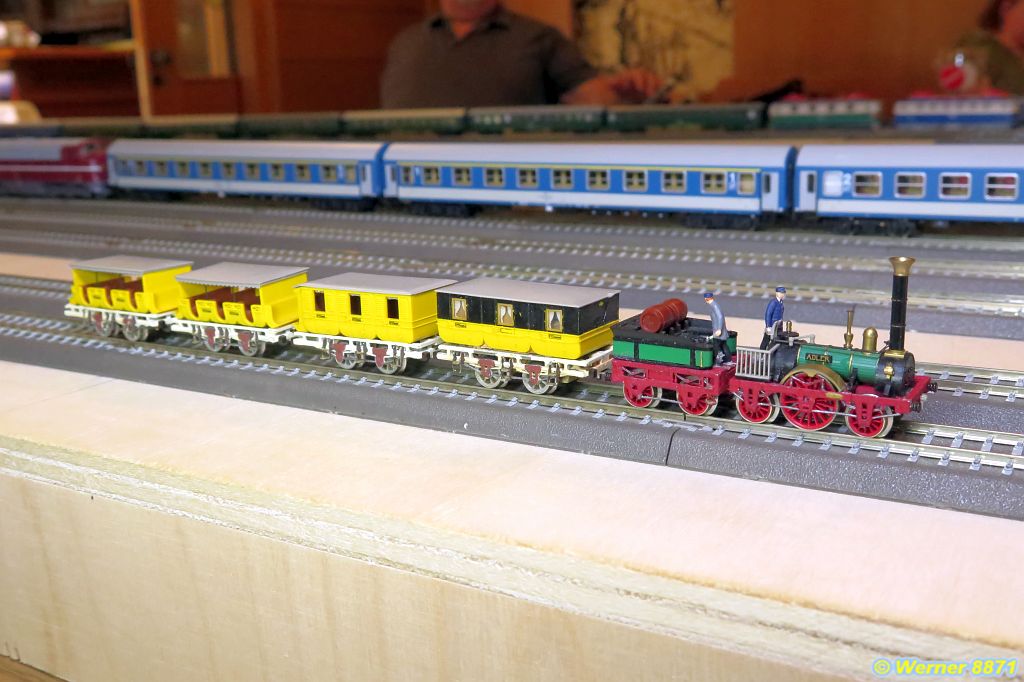 W036_Zug der ersten deutschen Eisenbahn, umgespurt, digitalisiert; Eigenbau_MiniTrix_04