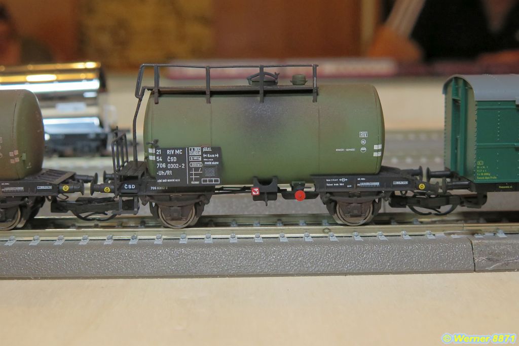 W121_Kesselwg. "Deutz" #3 aus Set, grün, gealtert; CSD; Ep. IV; DS Model / Saxonia