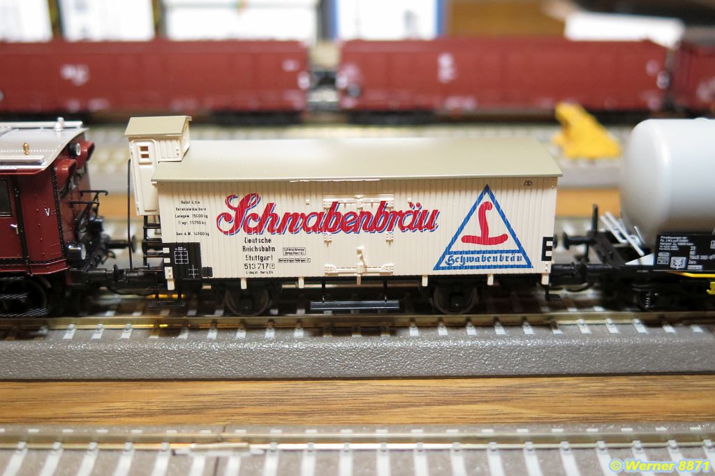 W075_Kühlwg. "Schwabenbräu"; DRG; Ep. II; Tillig