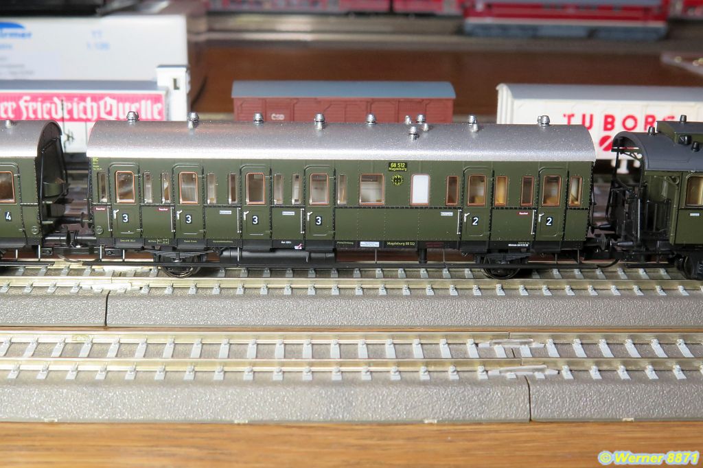 W019_Abteilwg. BC21 aus 2er-Set, 2./3. Kl.; DRG; Ep. II; Einmalserie elriwa / Schirmer